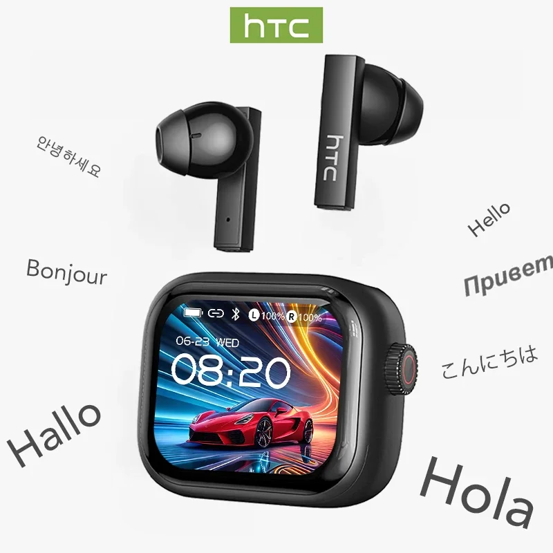 Open Ear Air Conduction Headphones - Ekran Ultra HD Słuchawki HTC NE40