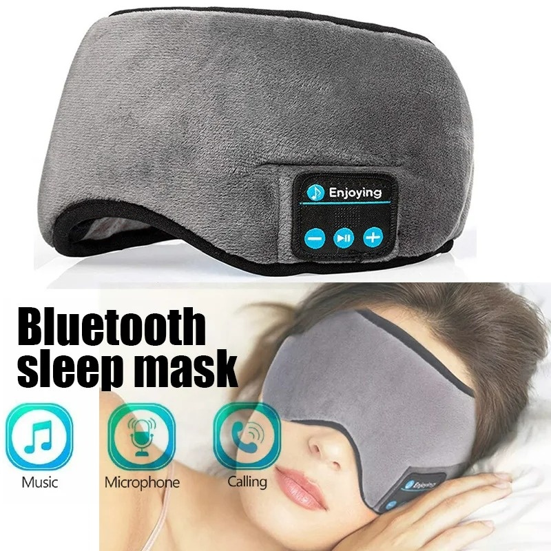 Sleep Mask Headphones Bluetooth - Słuchawki Bluetooth do sportu i spania,