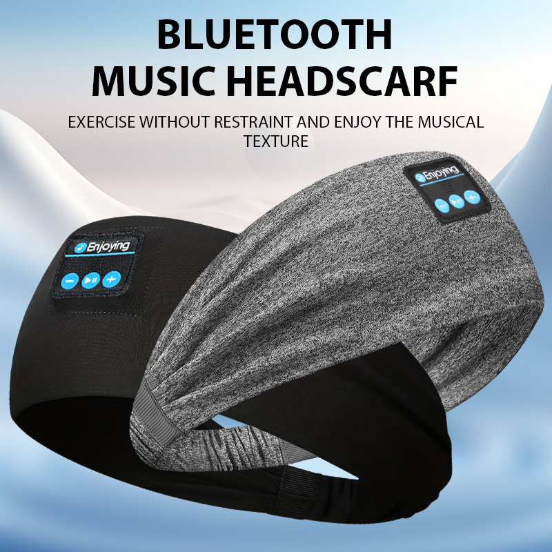 Sleep Mask Headphones Bluetooth - Bezprzewodowa opaska na głowę Bluetooth Słuchawki