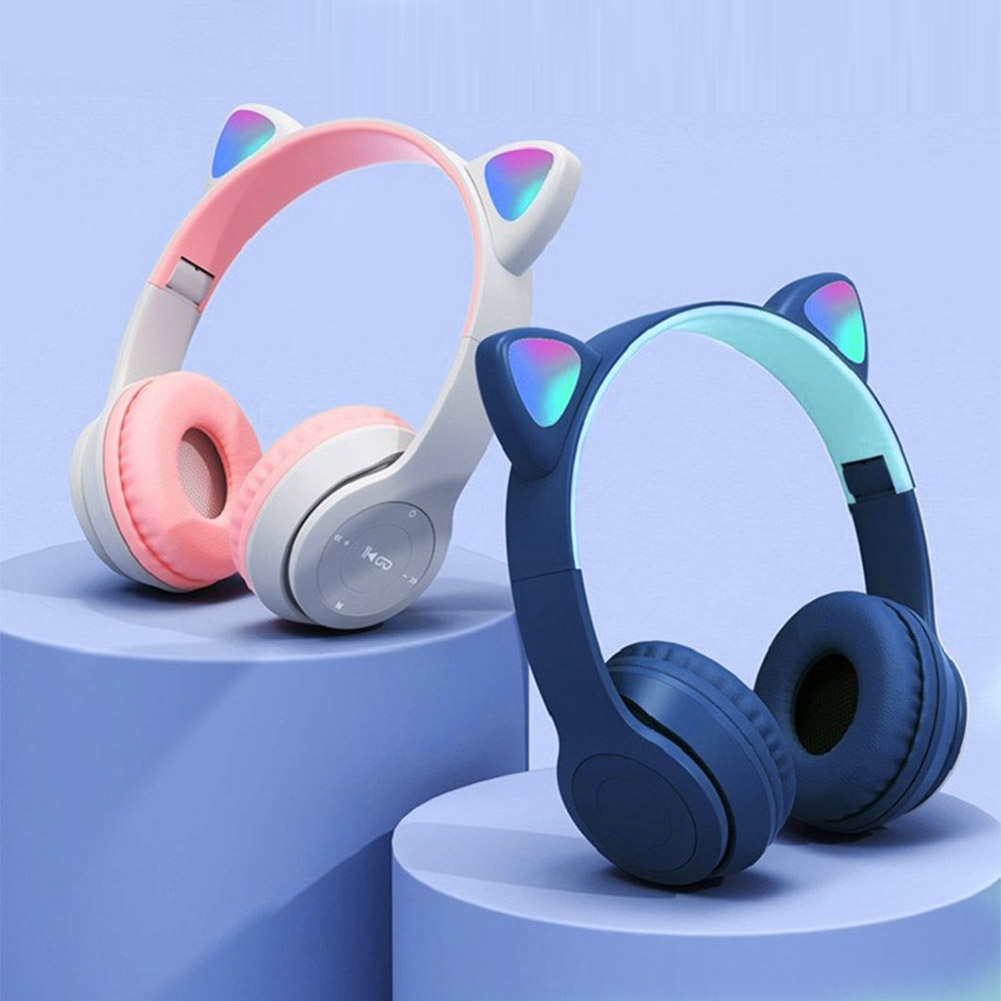 Słuchawki Bezprzewodowe z Mikr – Cat Ear Bluetooth Headset Led recenzja i cena