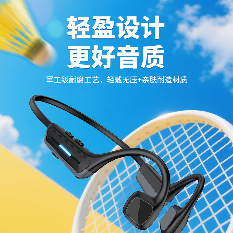 NOWE Sportowe Słuchawki Bezprz – Bone Conduction Running Headphones recenzja i cena