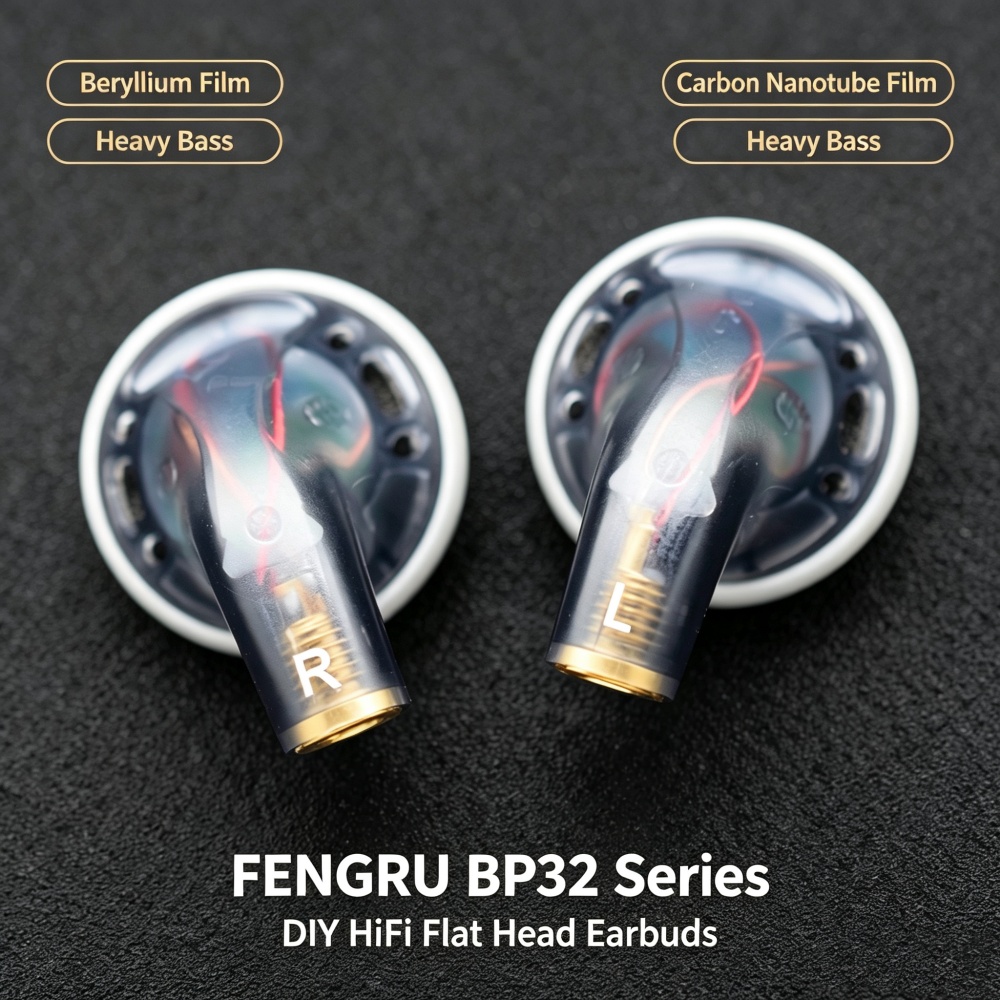 FENGRU BP32 DIY 130 omów Stero – Planar Magnetic Iem Earphones recenzja i cena