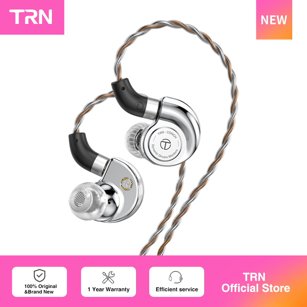 Słuchawki TRN Conch Lucky Bag, – Planar Magnetic Iem Earphones recenzja i cena